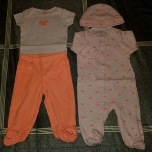 Carter's 4-piece Little character set